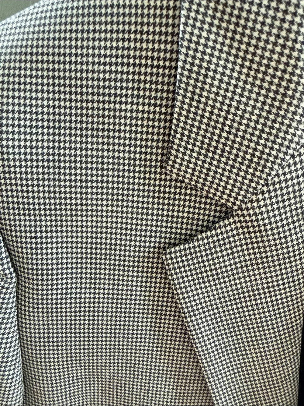 The Kooples Grey Houndstooth Blazer and Trousers